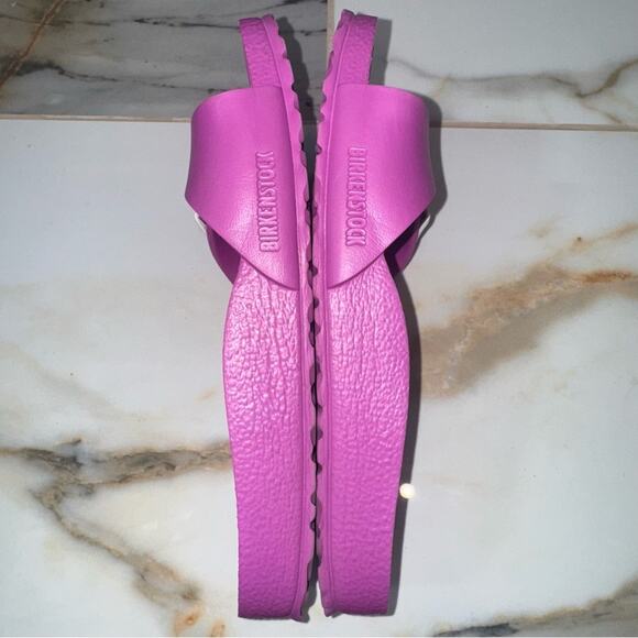 Birkenstock Women’s Madrid Essential Eva Magenta Sandals Slides Size 40 Coastal - Picture 5 of 8